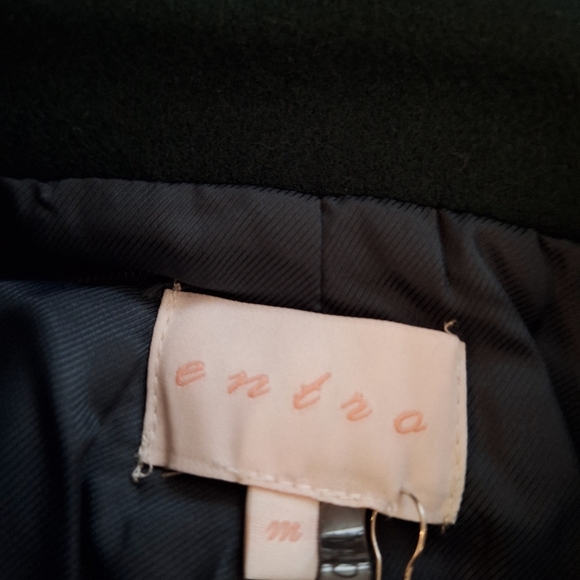 ENTRO brand Size Medium Dark Green Peacoat - Picture 4 of 5